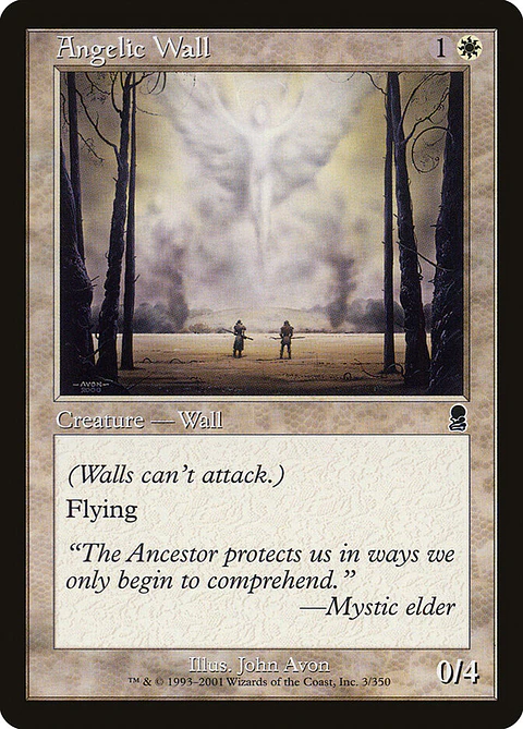 Angelic Wall (Retro Frame)