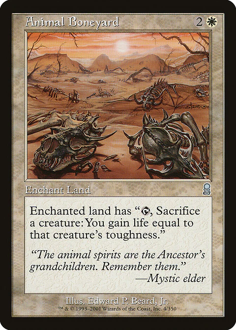 Animal Boneyard (Retro Frame)
