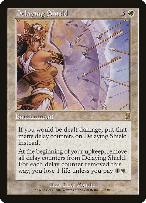 Delaying Shield (Retro Frame)