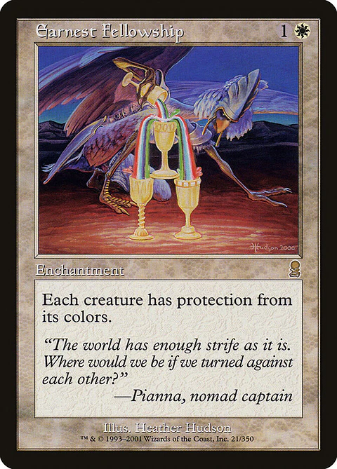 Earnest Fellowship (Retro Frame)