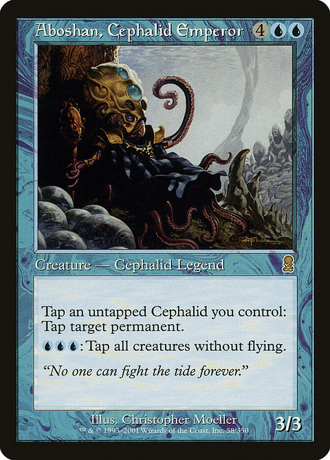 Aboshan, Cephalid Emperor (Retro Frame)