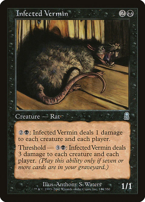Infected Vermin (Retro Frame)