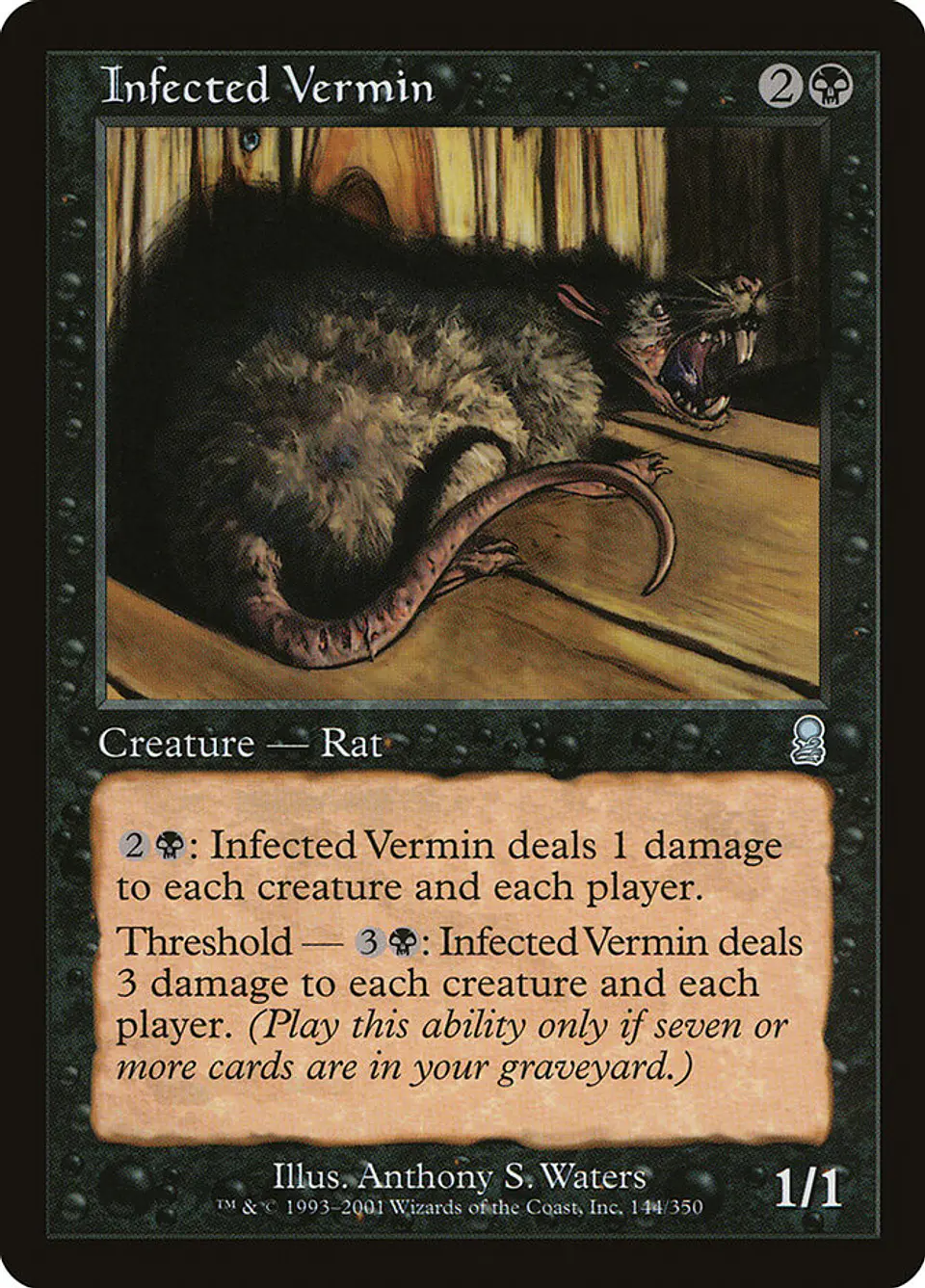 Infected Vermin (Retro Frame) 1