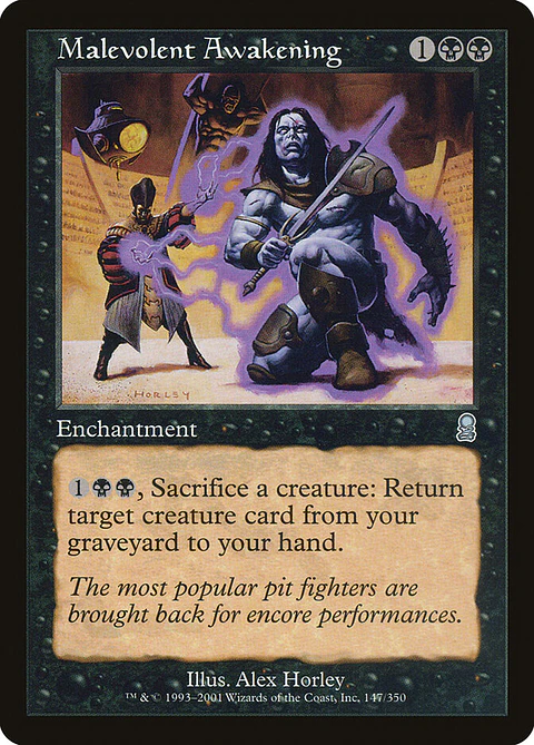 Malevolent Awakening (Retro Frame)