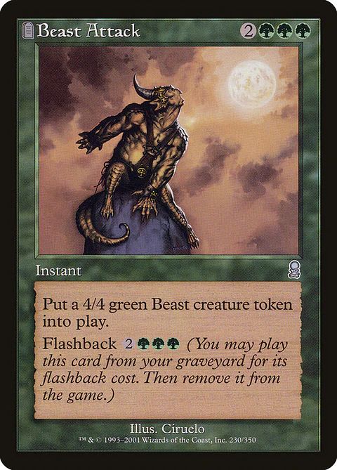 Beast Attack (Retro Frame)
