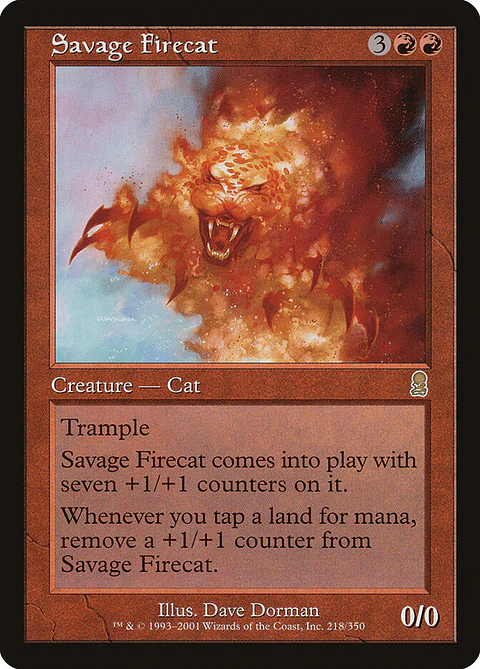 Savage Firecat (Retro Frame)