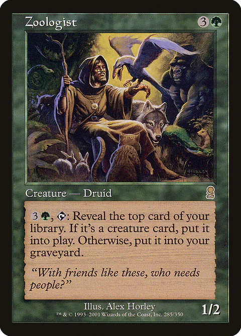 Zoologist (Retro Frame)