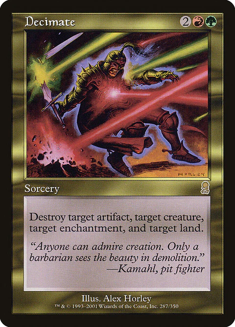 Decimate (Retro Frame)
