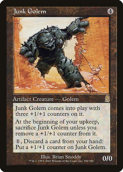 Junk Golem (Retro Frame)