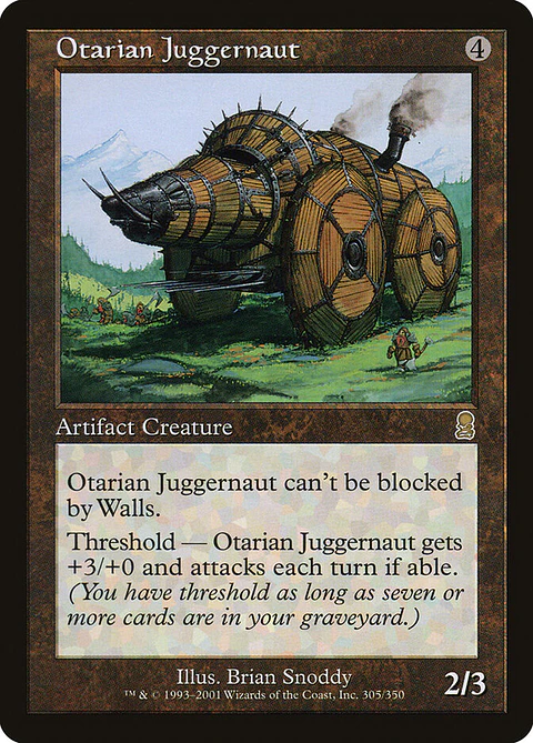 Otarian Juggernaut (Retro Frame)