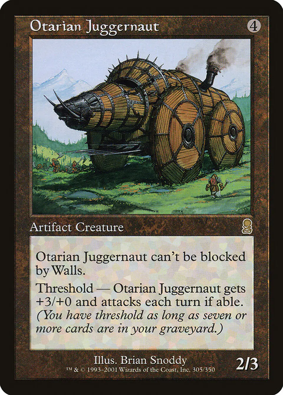 Otarian Juggernaut (Retro Frame) 1