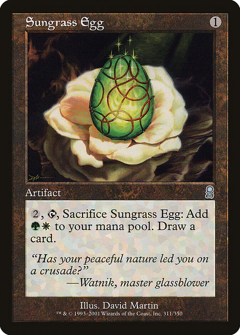 Sungrass Egg (Retro Frame)