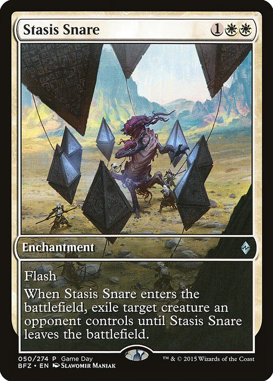 Stasis Snare (Game Day) (Full Art) 1