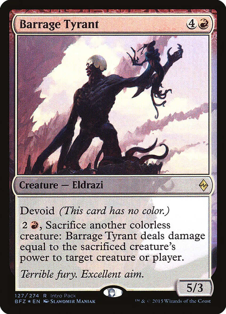 Barrage Tyrant (Promo) 1