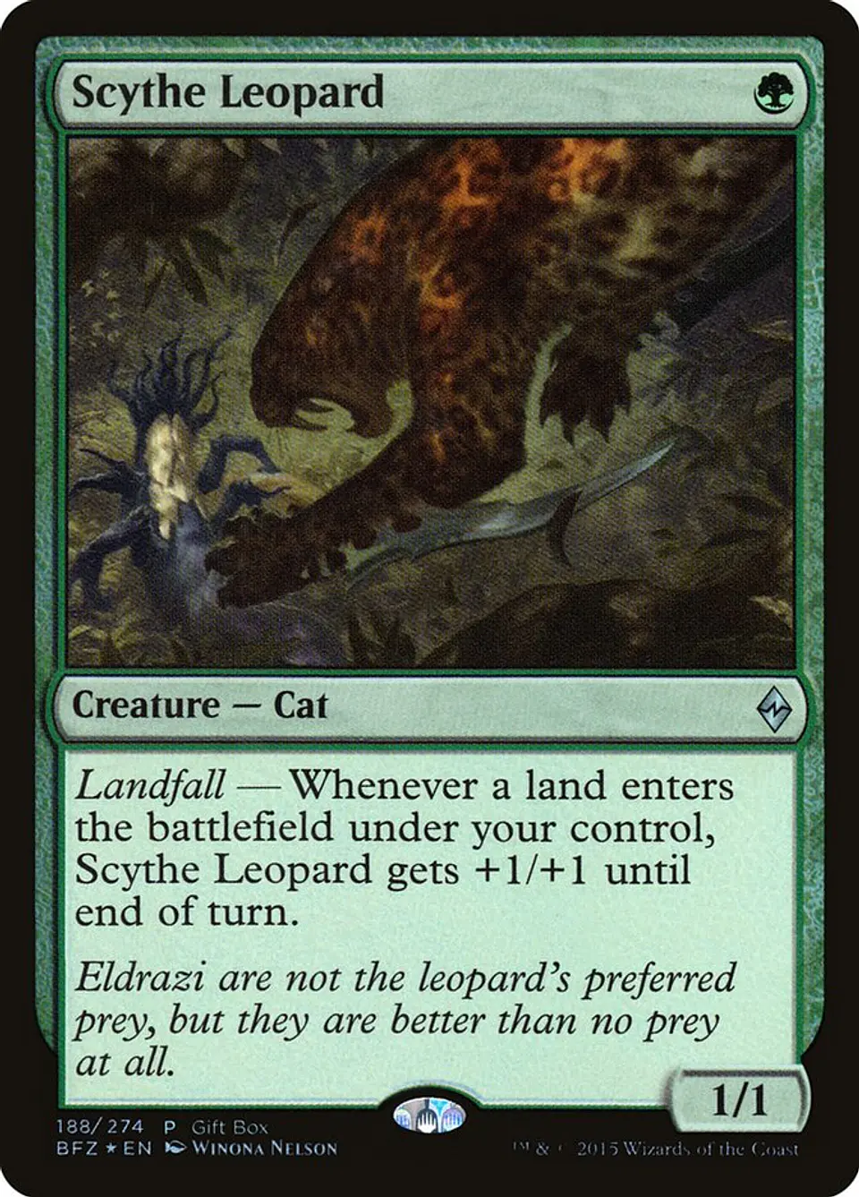 Scythe Leopard (Promo) 1