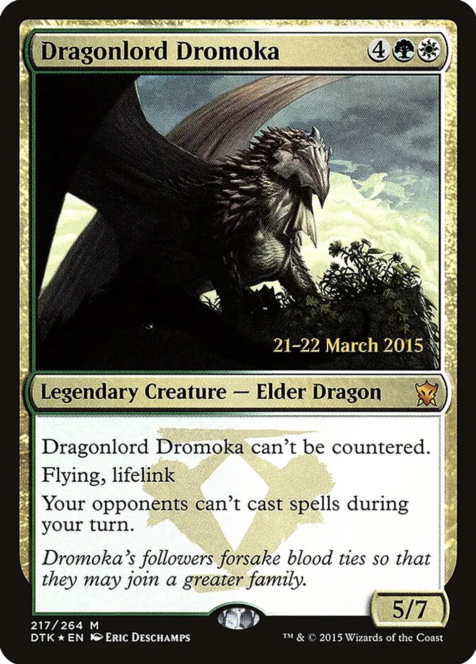 Dragonlord Dromoka (Pre-release) 1