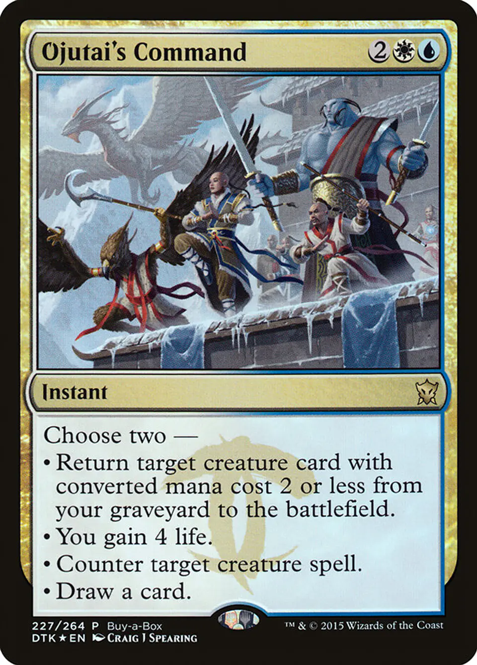 Ojutai's Command (Buy-a-Box) 1