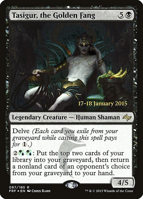 Tasigur, the Golden Fang (Pre-release)