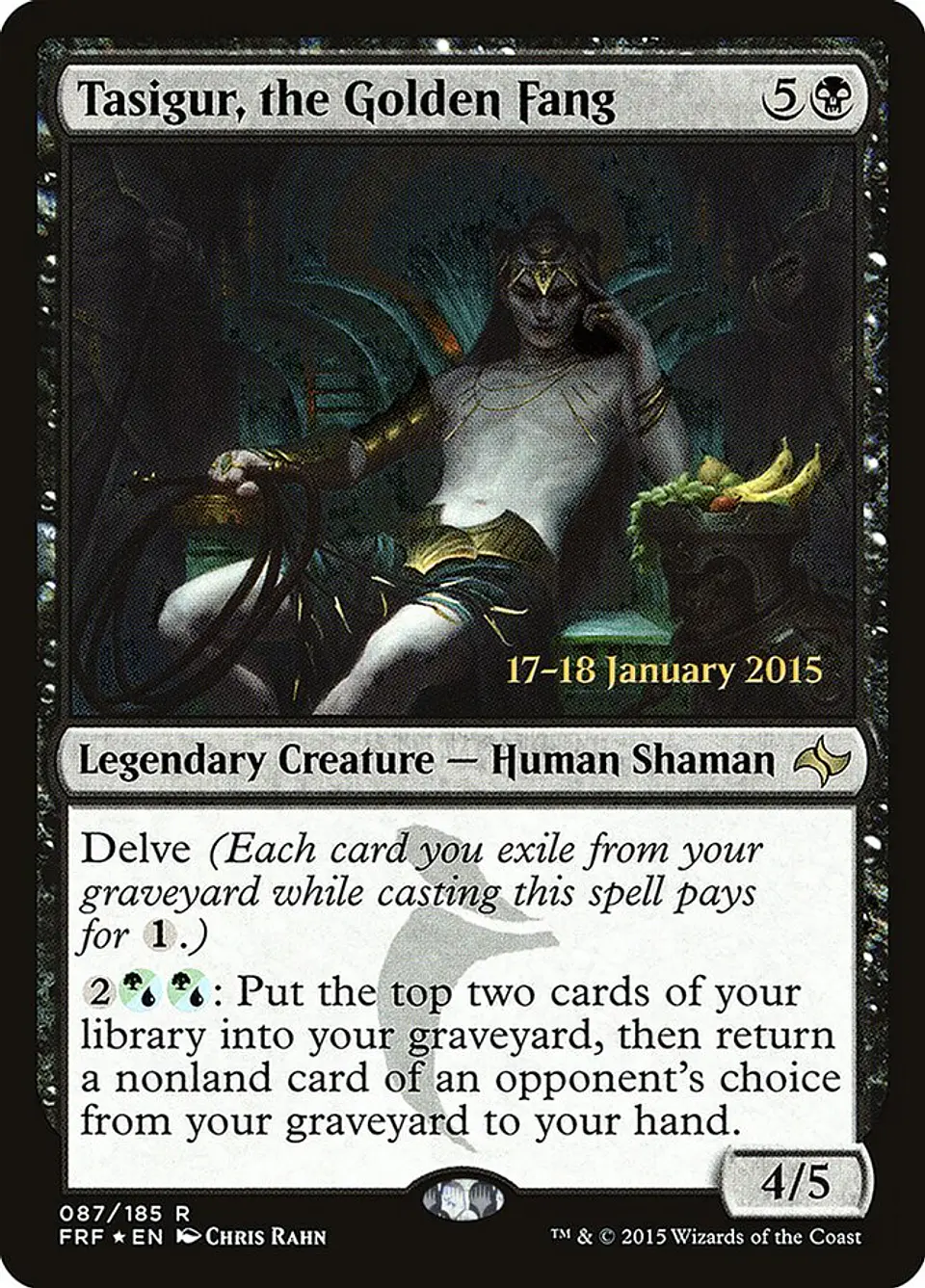 Tasigur, the Golden Fang (Pre-release) 1