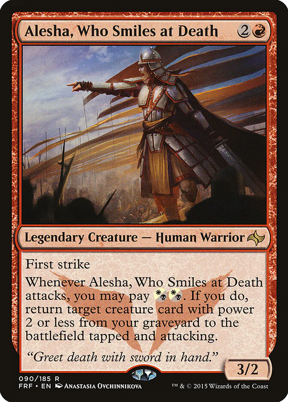 Alesha, Who Smiles at Death 1