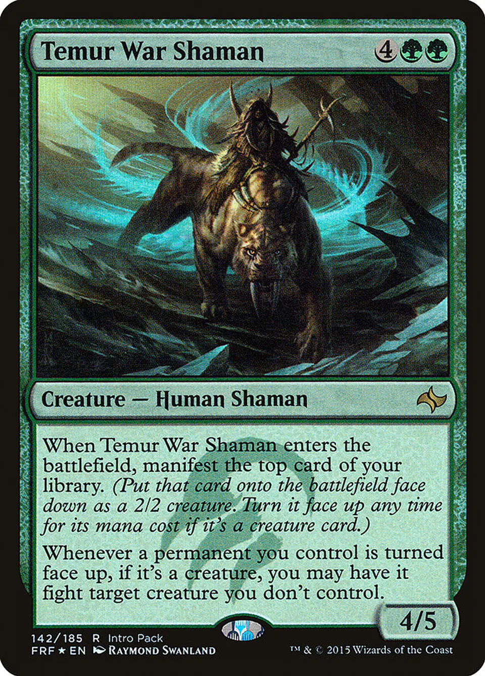 Temur War Shaman (Promo) 1
