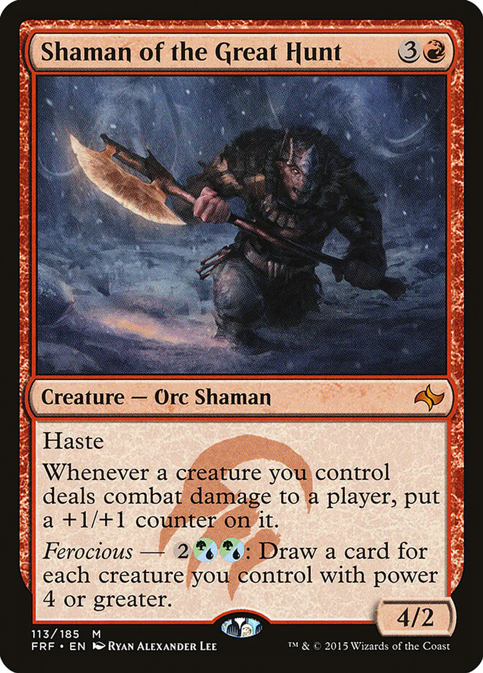 Shaman of the Great Hunt 1
