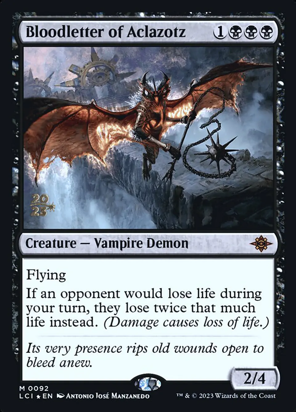 Bloodletter of Aclazotz (Pre-release) 1