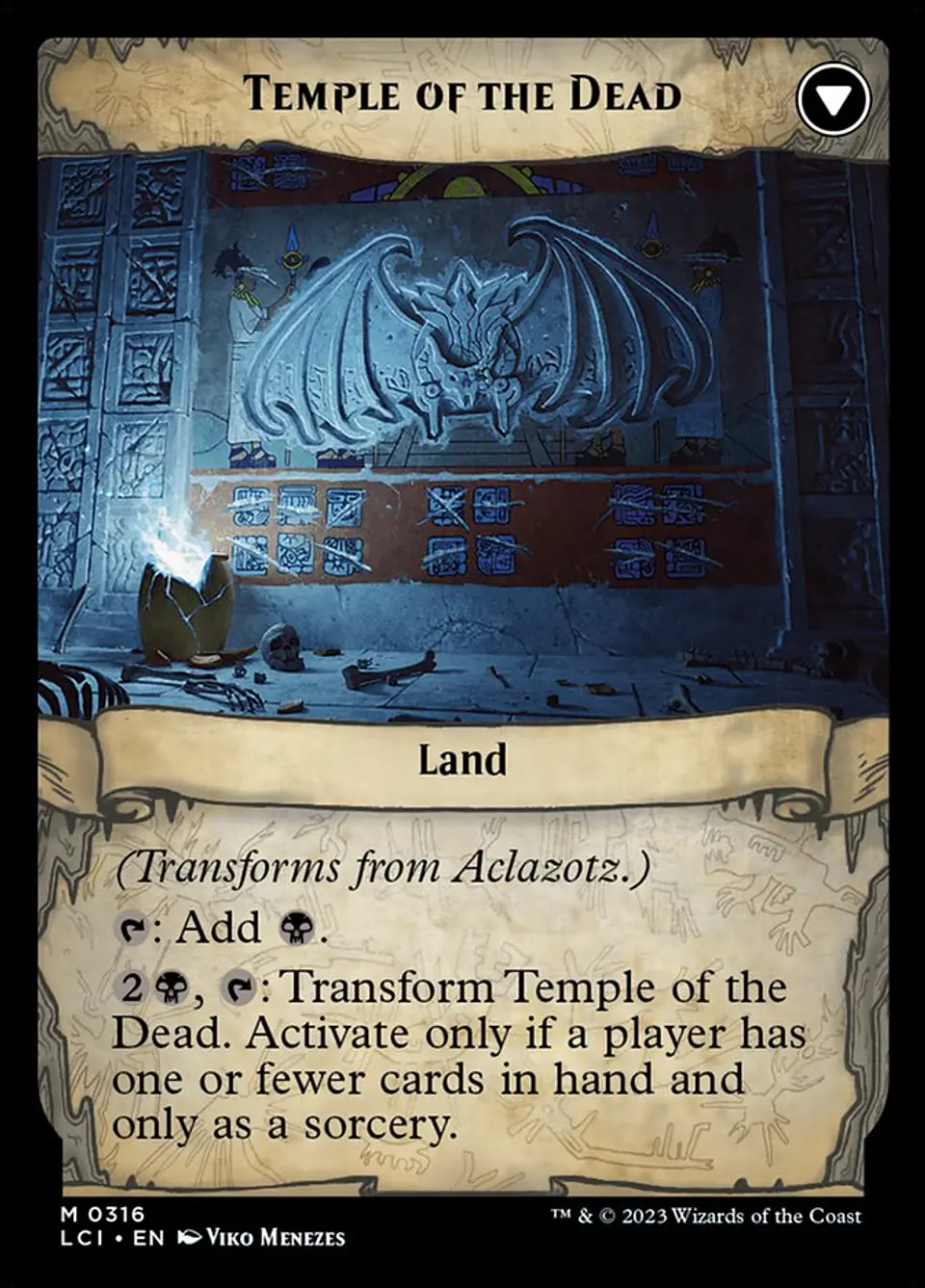 Aclazotz, Deepest Betrayal // Temple of the Dead (Showcase) 2