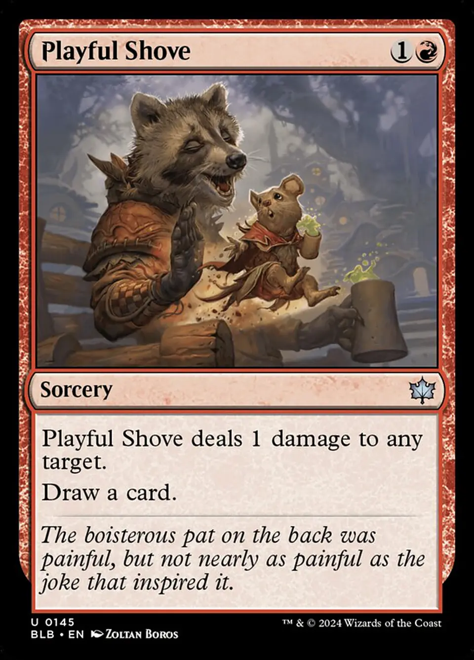 Playful Shove 1