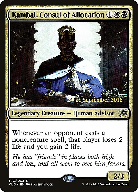 Kambal, Consul of Allocation (Pre-release)