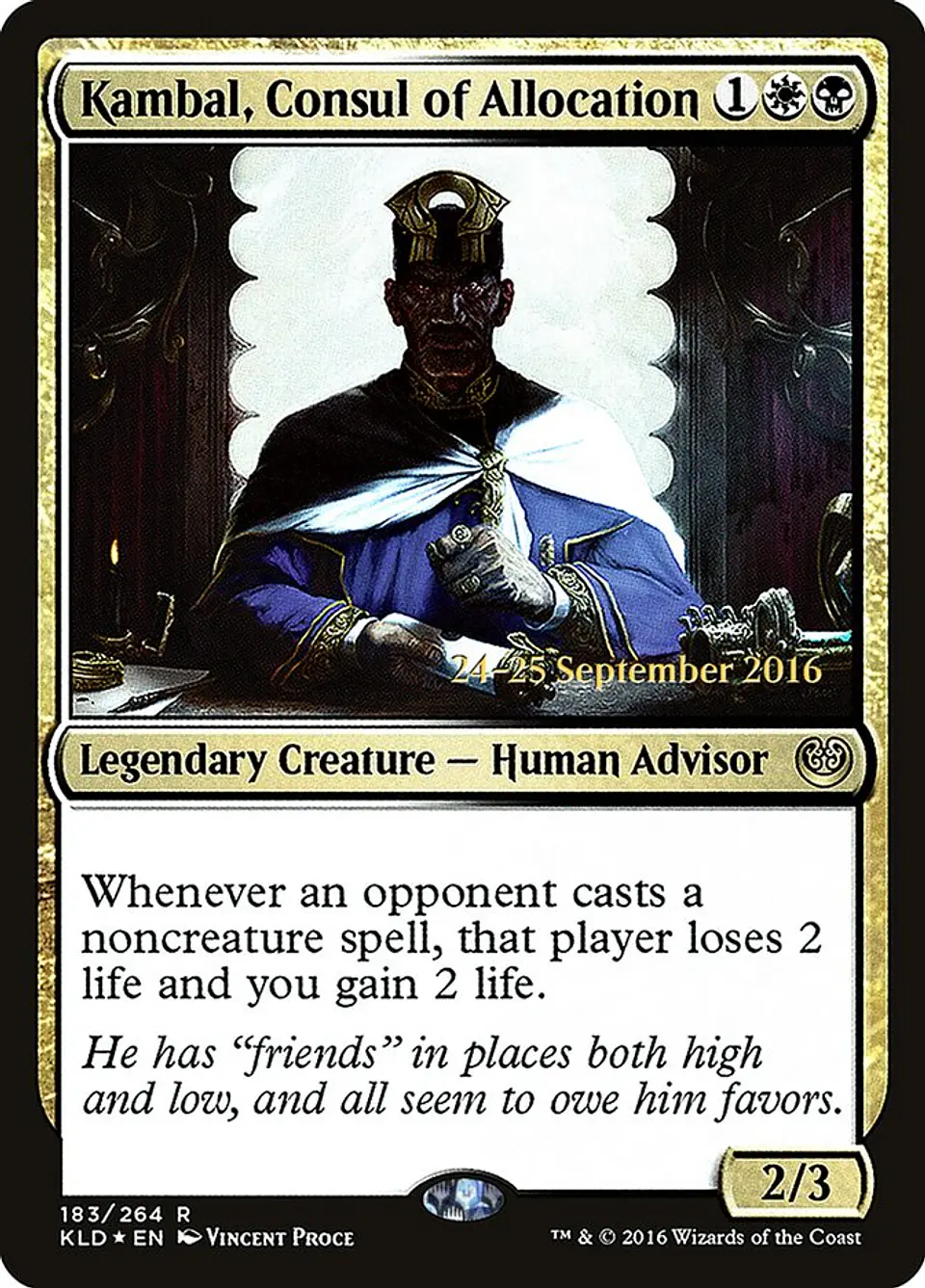 Kambal, Consul of Allocation (Pre-release) 1