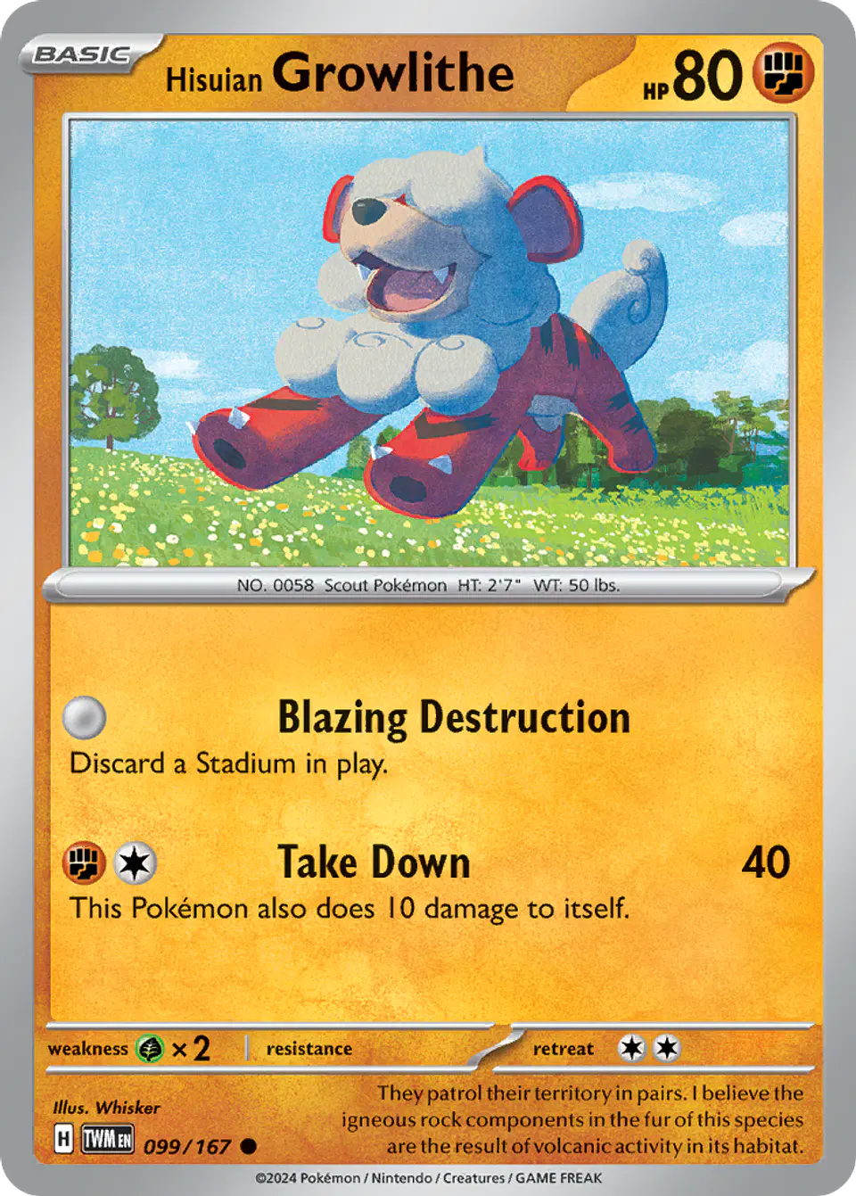 Hisuian Growlithe 1