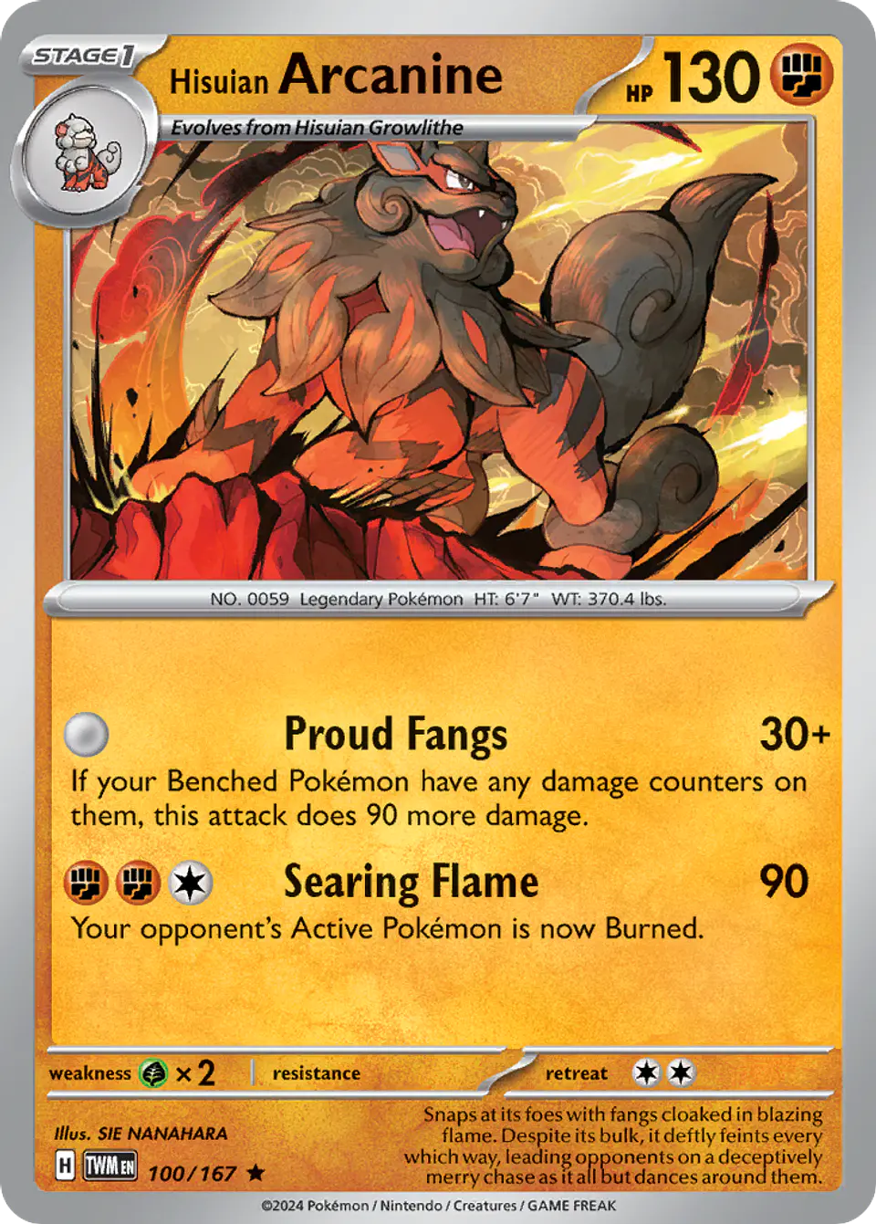 Hisuian Arcanine 1