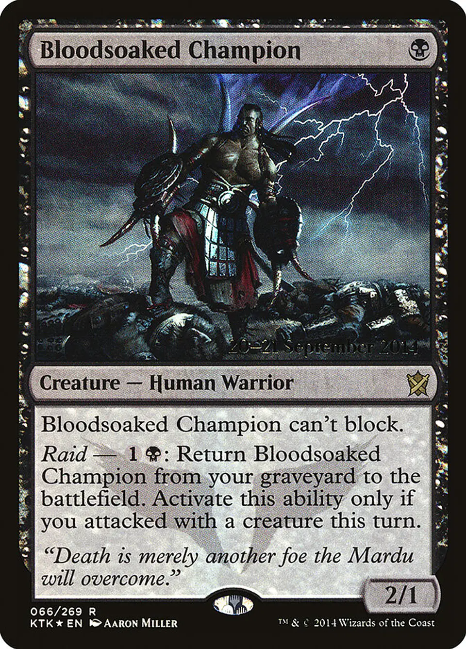 Bloodsoaked Champion (Pre-release) 1