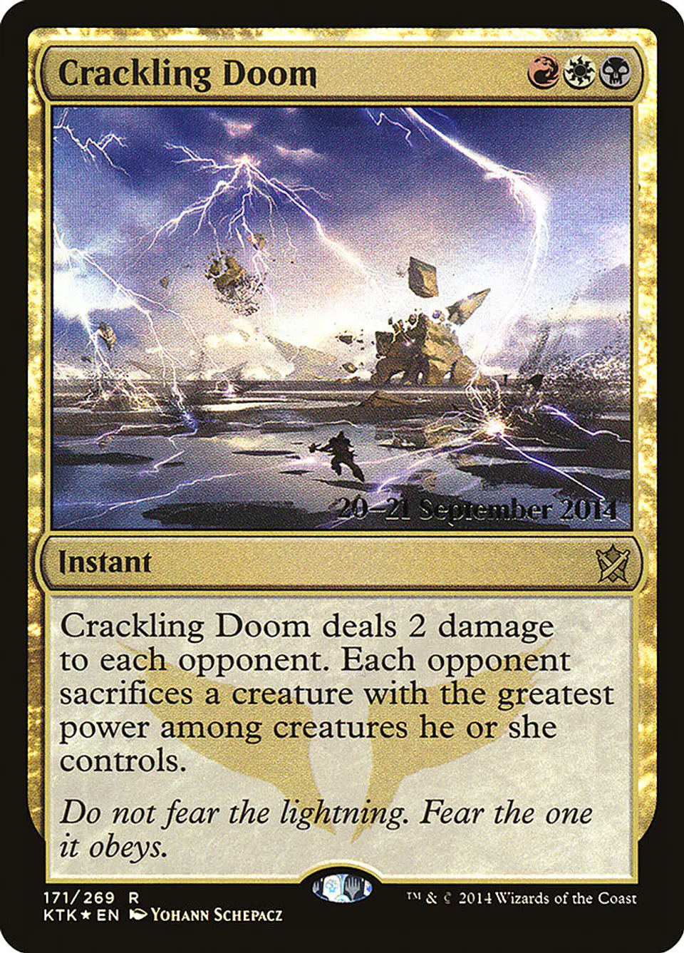 Crackling Doom (Pre-release) 1