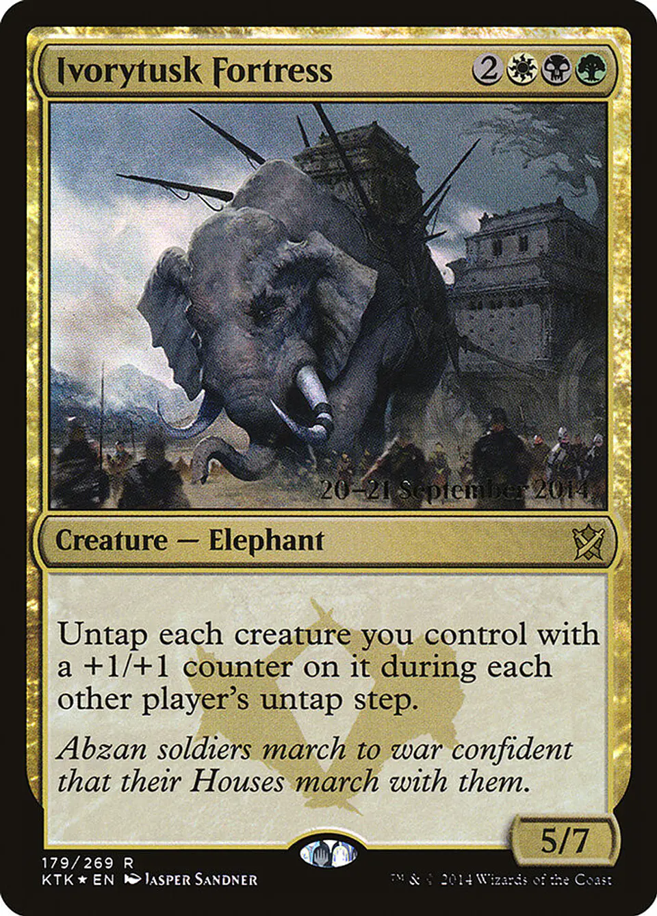 Ivorytusk Fortress (Pre-release) 1