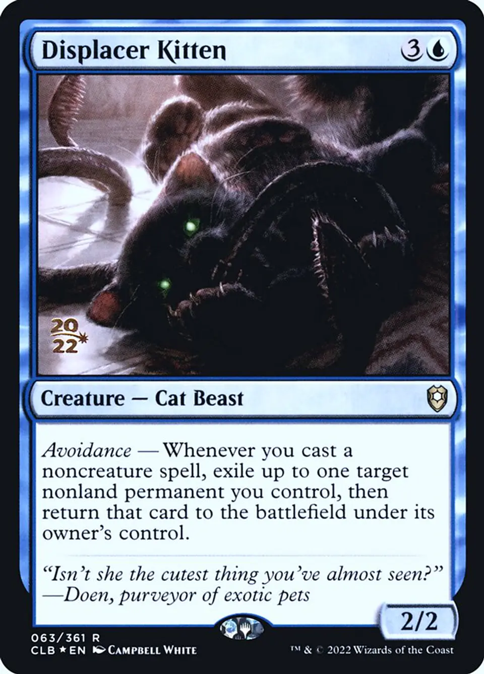 Displacer Kitten (Pre-release) 1