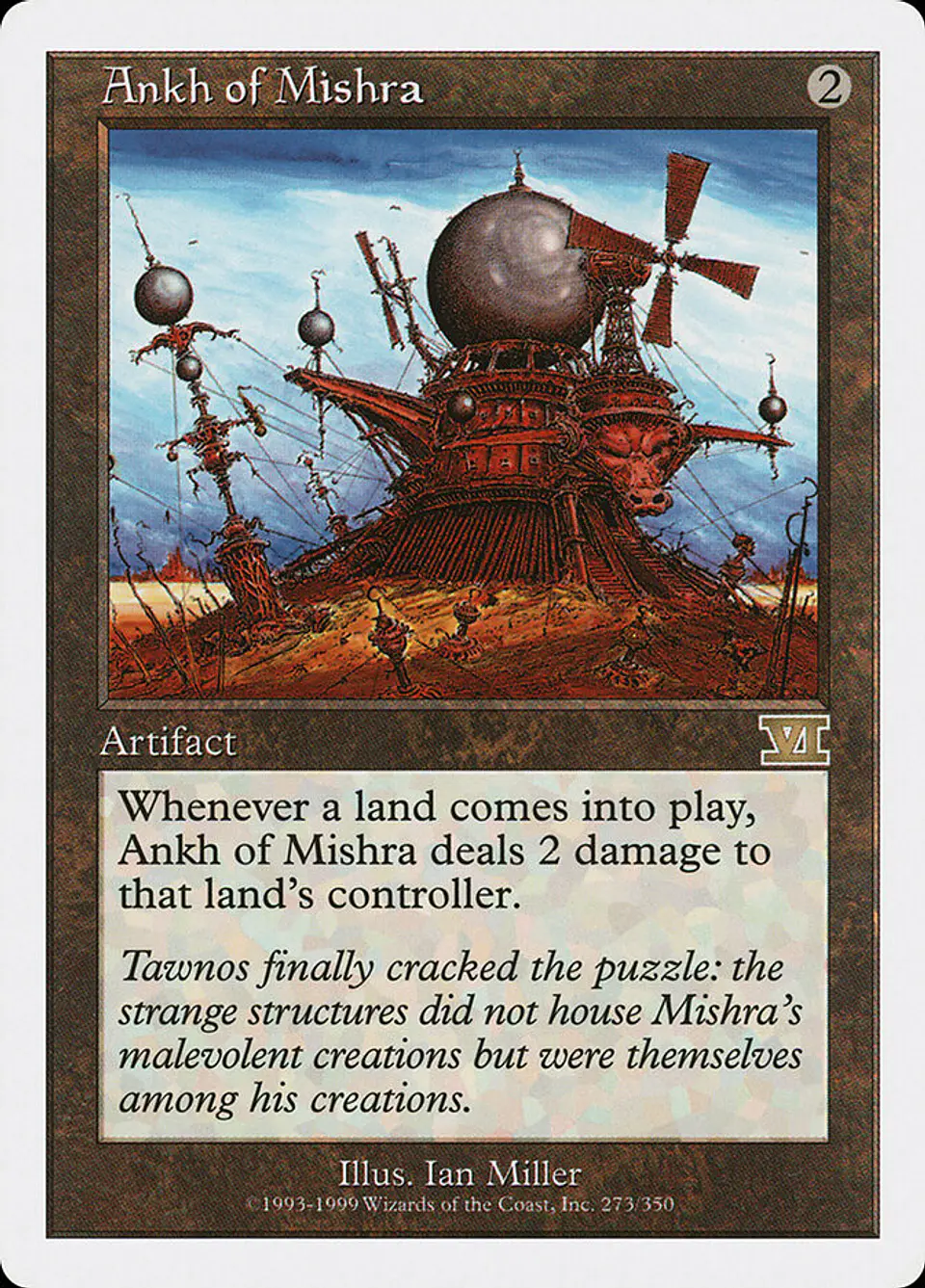 Ankh of Mishra (Retro Frame) 1