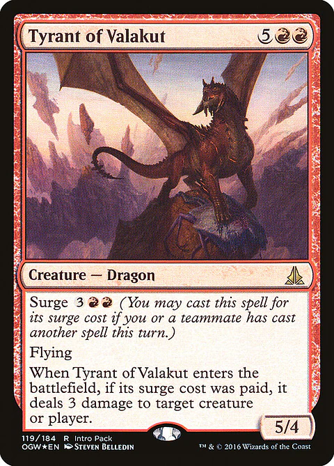 Tyrant of Valakut (Promo)