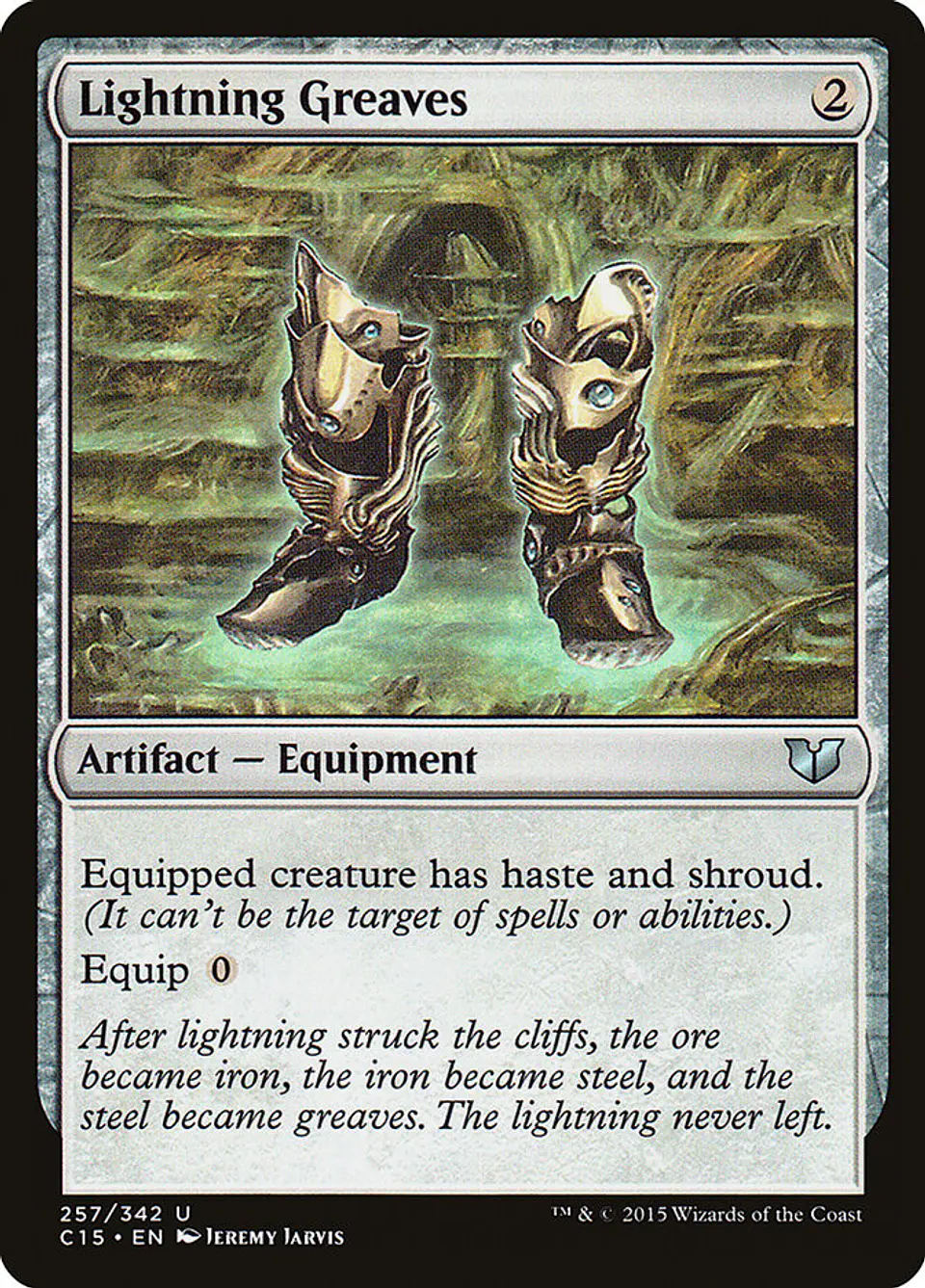 Lightning Greaves 1