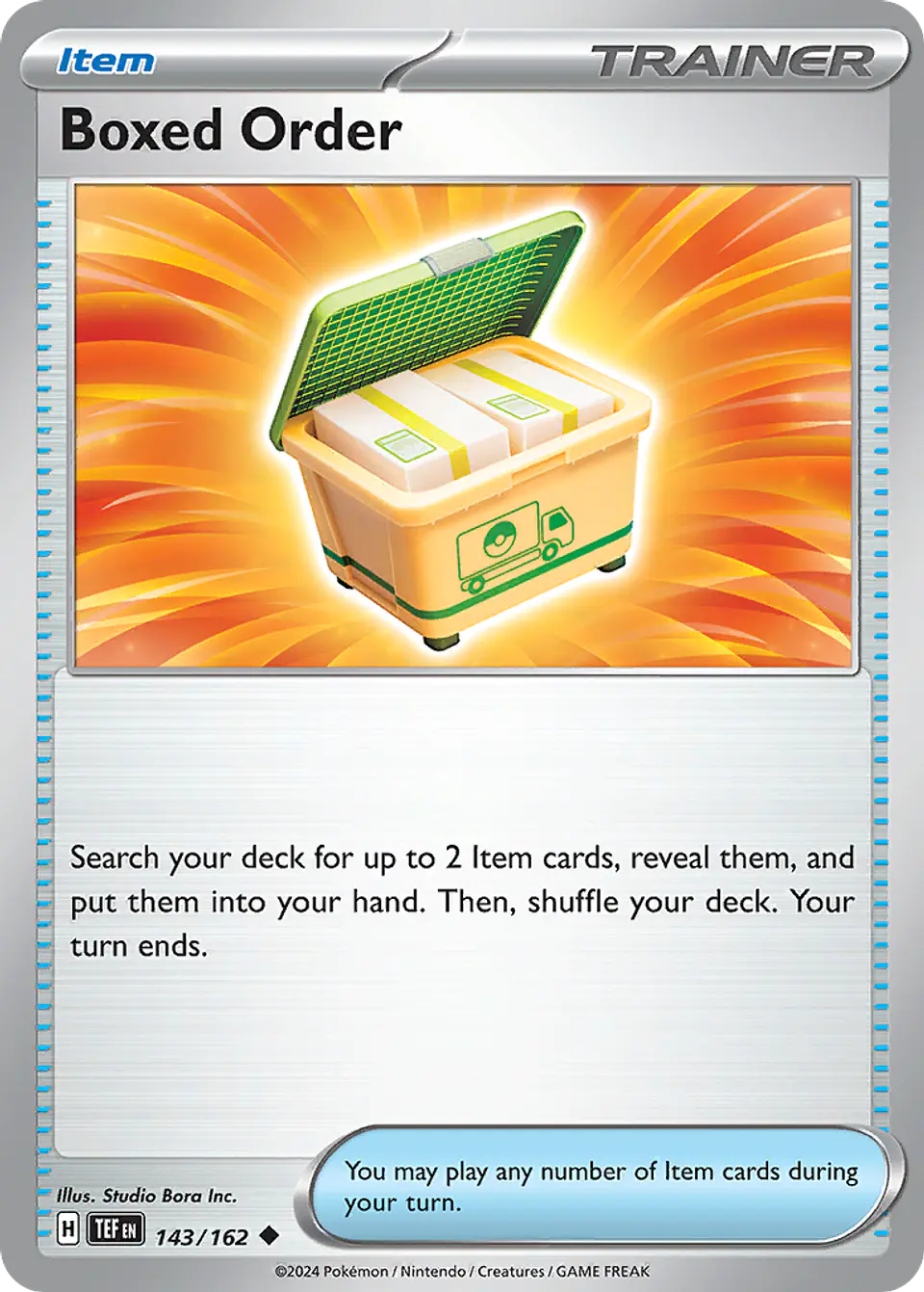 Boxed Order 1