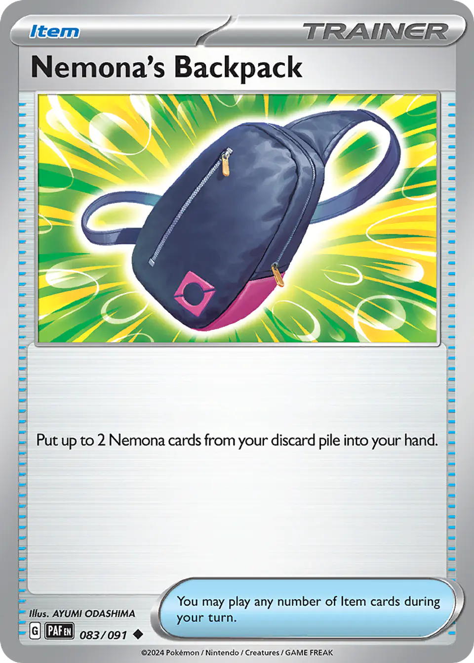Nemona's Backpack 1