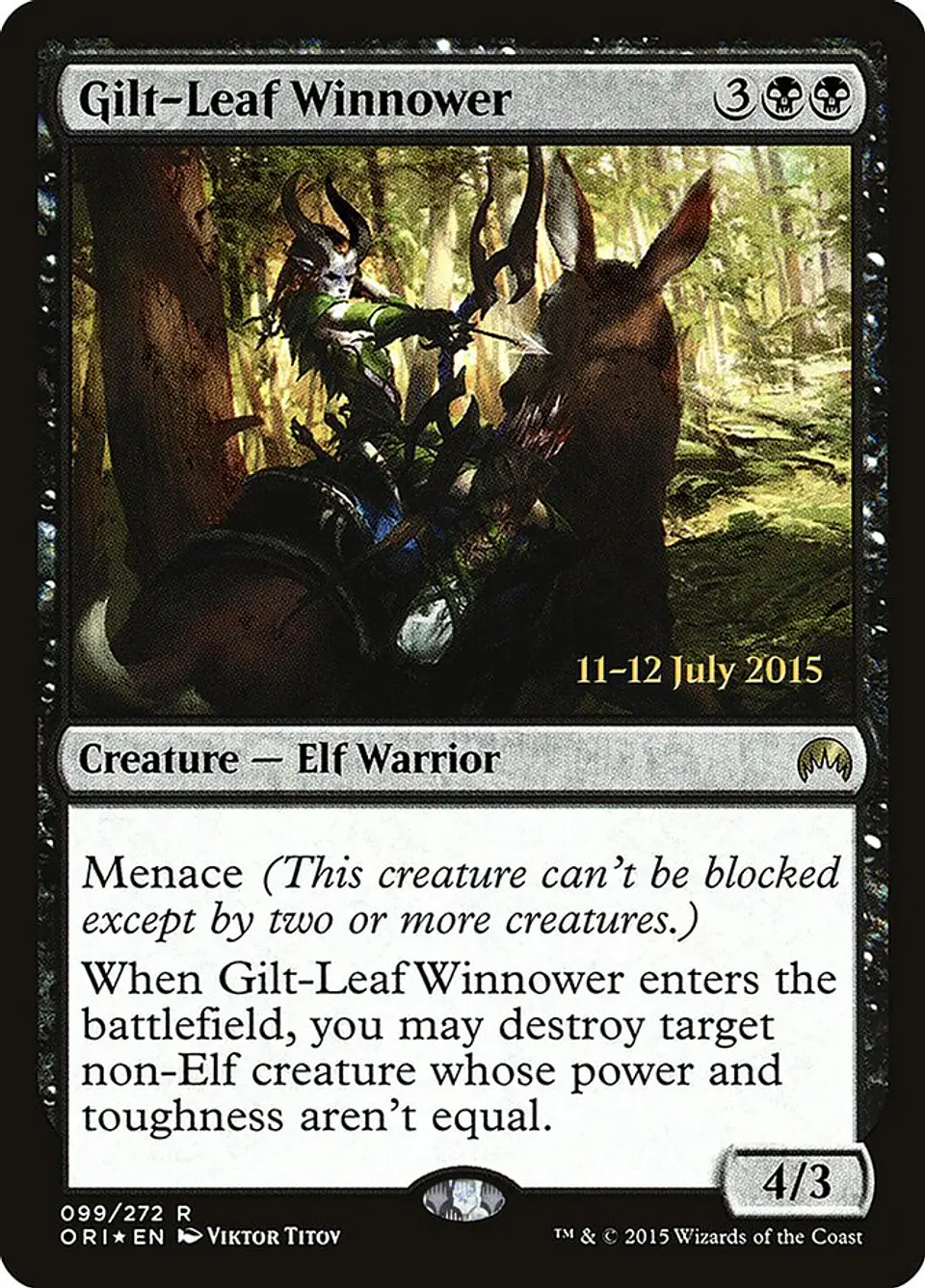 Gilt-Leaf Winnower (Pre-release) 1
