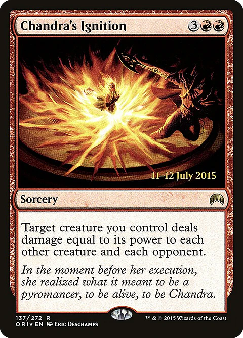 Chandra's Ignition (Pre-release)