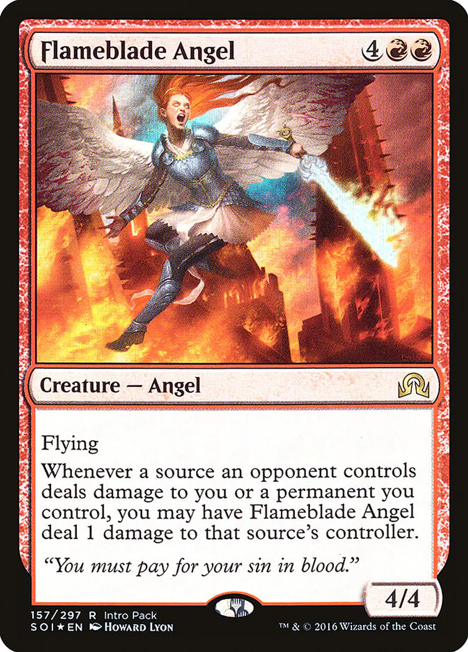 Flameblade Angel (Promo) 1