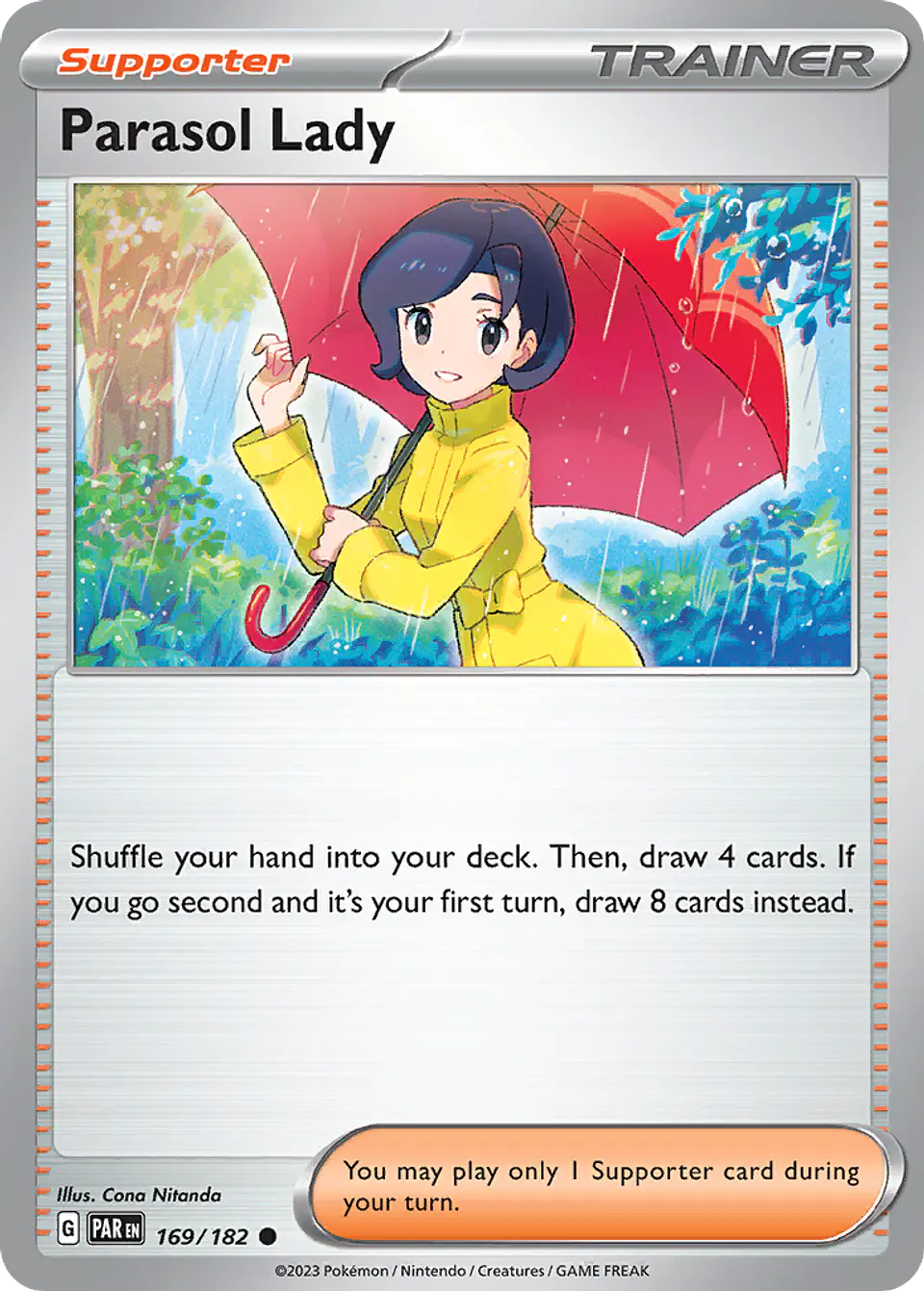 Parasol Lady 1