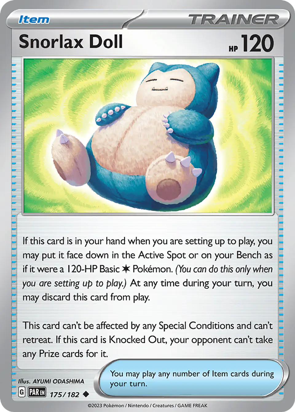 Snorlax Doll 1
