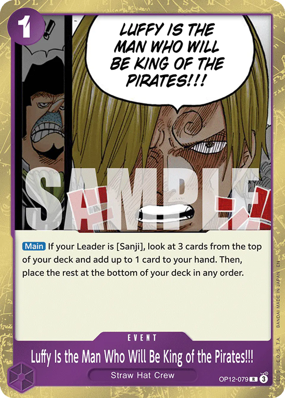 Luffy Is the Man Who Will Be King of the Pirates!!! 1