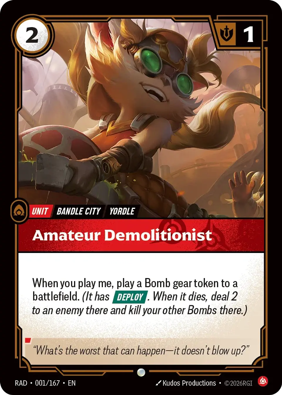Amateur Demolitionist 1