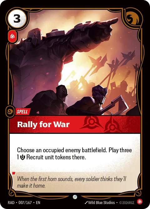 Rally for War